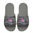 thumbnail image 1 of Youth ISlide Gray Chicago Cubs Camo Slide Sandals, 1 of 1