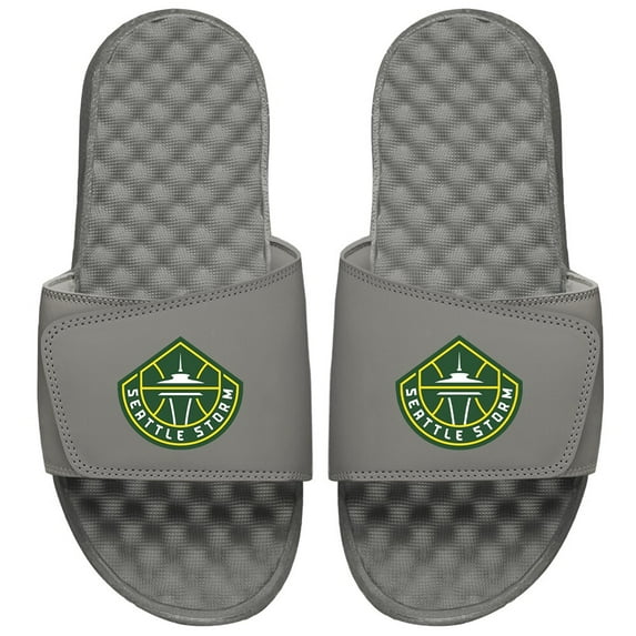 Youth ISlide Gray Seattle Storm Alternate Logo Slide Sandals