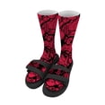 thumbnail image 1 of Youth ISlide Houston Rockets-Distressed Socks & Slide Sandals Bundle, 1 of 1
