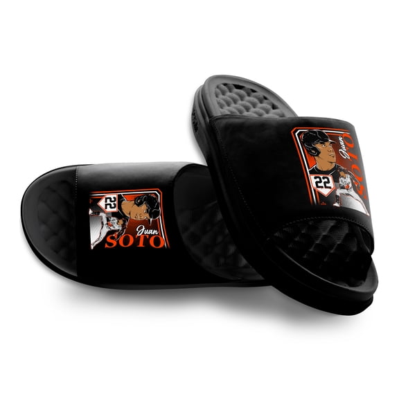Youth ISlide Juan Soto New York Mets Player Portrait Slide Sandals
