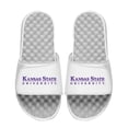 thumbnail image 1 of Youth ISlide  Kansas State Wildcats Wordmark Stack Slide Sandals, 1 of 1
