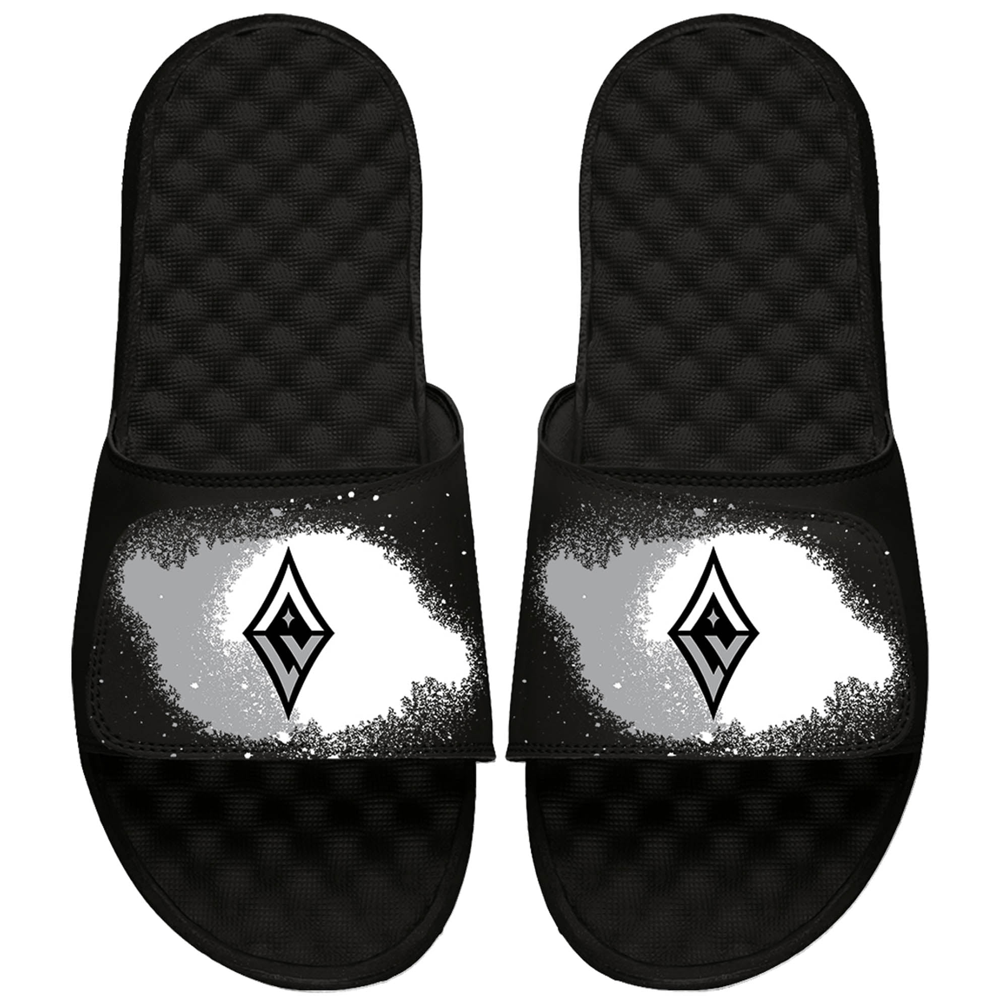 Youth ISlide Las Vegas Aces Spray Paint Slide Sandals