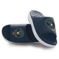 thumbnail image 1 of Youth ISlide Navy Milwaukee Brewers Centered Logo Motive Slide Sandals, 1 of 5