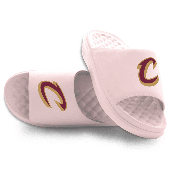 Youth ISlide Pink Cleveland Cavaliers Primary Motive Slide Sandals