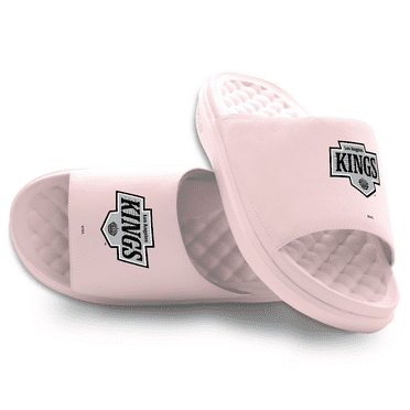 Youth ISlide Pink Los Angeles Kings Primary Motive Slide Sandals