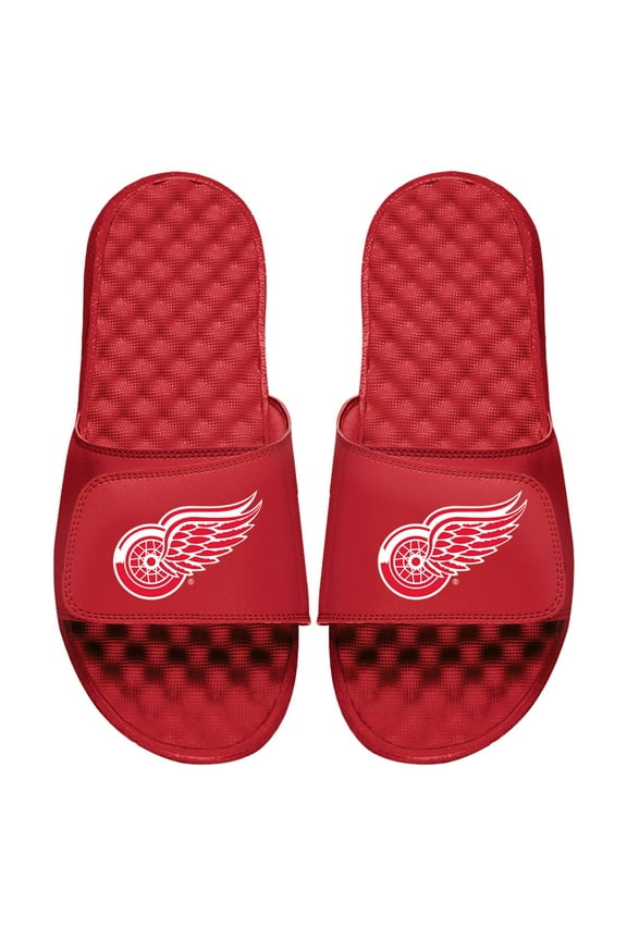 Youth ISlide Red Detroit Red Wings Primary Logo Slide Sandals