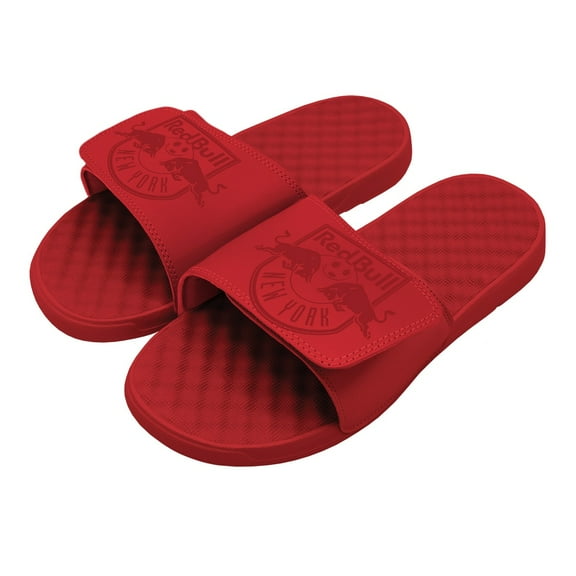 Youth ISlide Red New York Red Bulls Tonal Pop Slide Sandals
