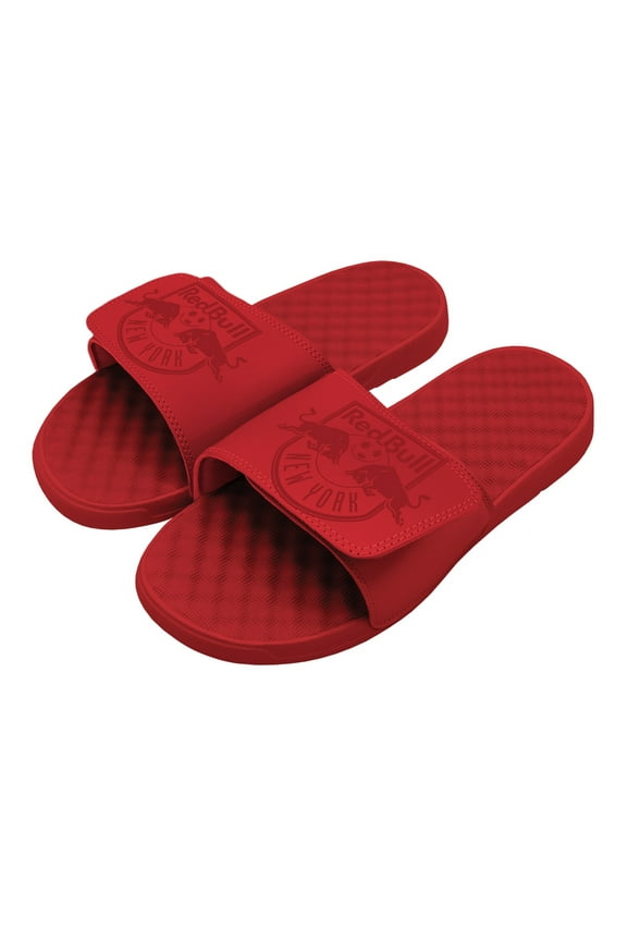 Youth ISlide Red New York Red Bulls Tonal Pop Slide Sandals