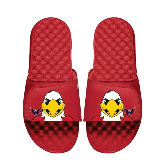 Youth ISlide  Red Washington Capitals Team Mascot Slide Sandals