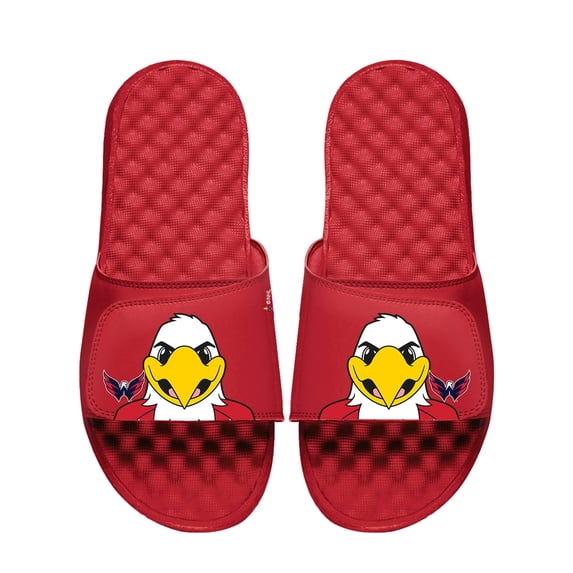 Youth ISlide Red Washington Capitals Team Mascot Slide Sandals