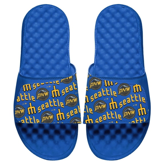 Youth ISlide  Royal Seattle Mariners 2023 City Connect Repeat Slide Sandals