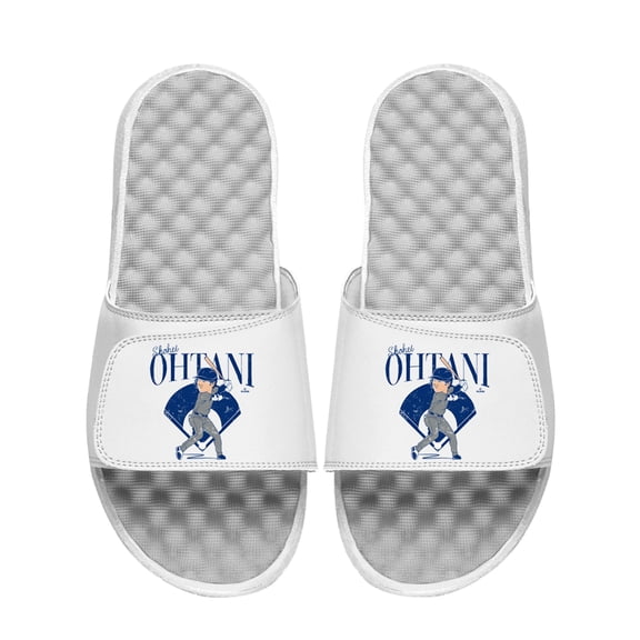 Youth ISlide Shohei Ohtani Los Angeles Dodgers Player Caricature Slide Sandals