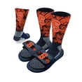 thumbnail image 1 of Youth ISlide Syracuse Orange Distressed Socks & Slide Sandals Bundle, 1 of 1