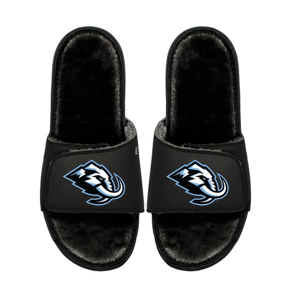 Youth ISlide  Utah Mammoth Logo Fur Slide Sandals