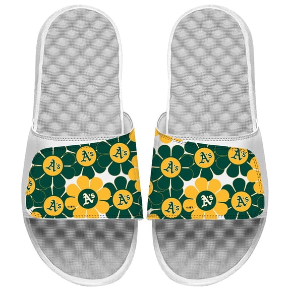 Youth ISlide White Athletics Floral Loudmouth Slide Sandals