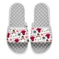 thumbnail image 1 of Youth ISlide White Chicago Bulls Holiday Pattern Slide Sandals, 1 of 1
