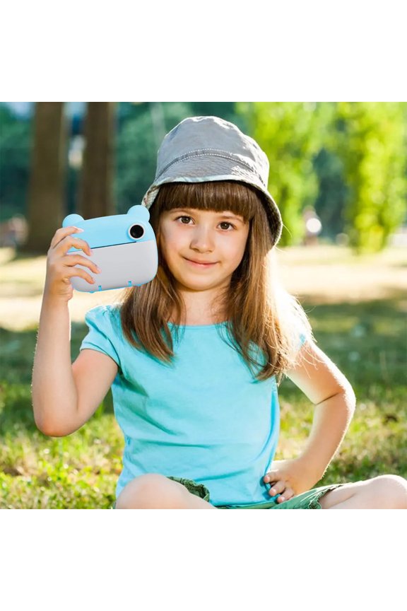 Youth Instant Print Camera With 1080p Capture, Lightweight Portable Design, Multi‑Color Printing, MicroSD Support, Easy Carry, High‑Definition Recording, Ideal For Young Photographers