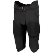 Youth Integrated 7 Piece Pad Pant, Black - Large