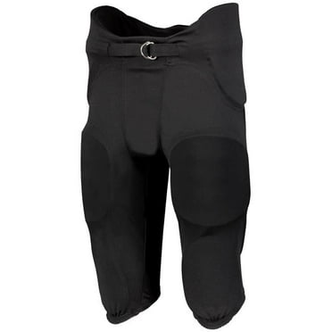 Youth Integrated 7 Piece Pad Pant, Black - Large