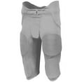 thumbnail image 1 of Youth Integrated 7 Piece Pad Pant, Grid Iron Silver - Medium, 1 of 3