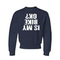 thumbnail image 1 of Youth Is My Bike OK Okay? Crewneck Sweatshirt, 1 of 1