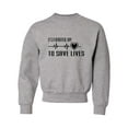 thumbnail image 1 of Youth It's A Beautiful Day To Save Lives Crewneck Sweatshirt, 1 of 1