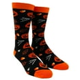 thumbnail image 1 of Youth Jack-O-Lantern Socks Funny Halloween Party Trick Or Treat Pumpkin Graphic Footwear, 1 of 8