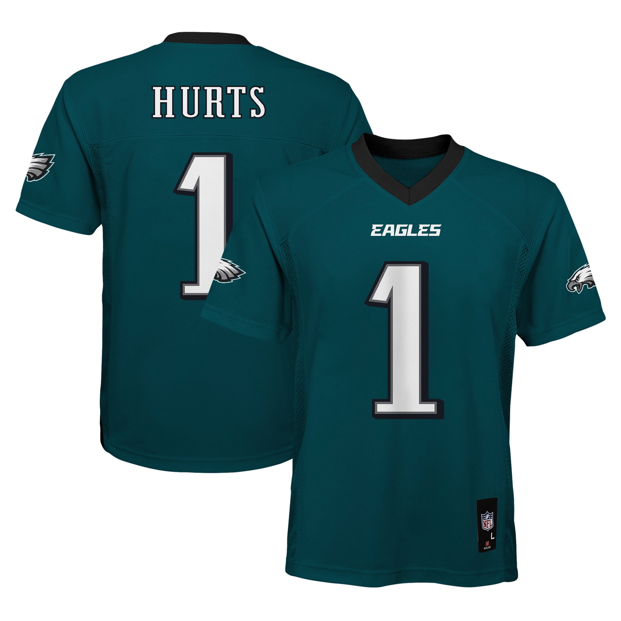 Youth Jalen Hurts Midnight Green Philadelphia Eagles Replica