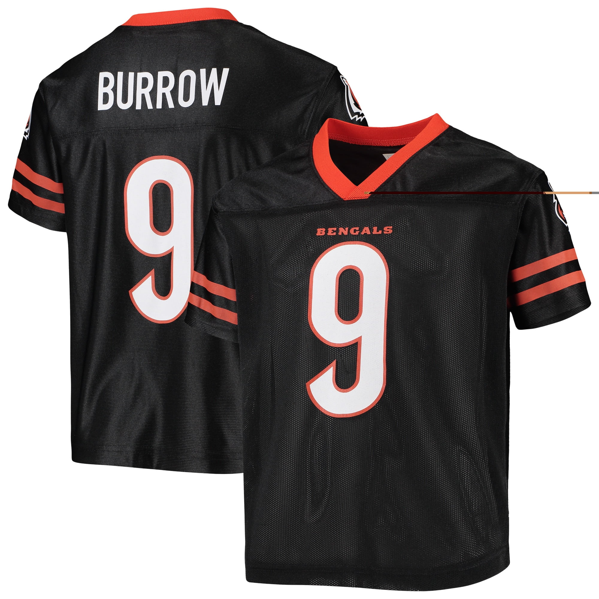 Joe Burrow Cincinnati Bengals Home Game Jersey - Black