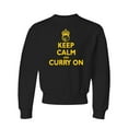 thumbnail image 1 of Youth Keep Calm And Curry On Crewneck Sweatshirt, 1 of 1