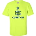thumbnail image 1 of Youth Keep Calm And Curry On T-Shirt, 1 of 1