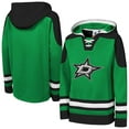 thumbnail image 1 of Youth Kelly Green Dallas Stars Ageless Must Have Home V-Neck Pullover Hoodie, 1 of 3