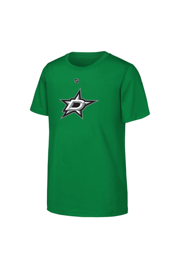 Youth Outerstuff Kelly Green Dallas Stars Primary Logo T-Shirt