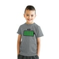 thumbnail image 1 of Youth Kid Battery Fully Charged Funny Crazy Kids Parenting T shirt, 1 of 6