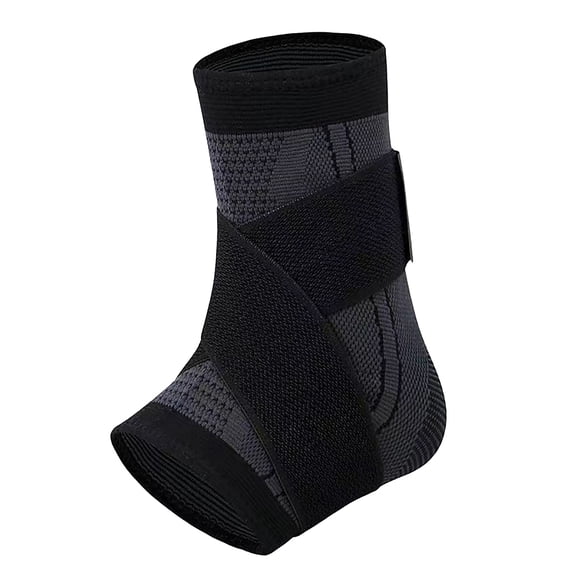 Youth Kids Ankle Support Sleeve, Adjustable Foot Heel Wrap Brace for Sports Training & Outdoor Activities