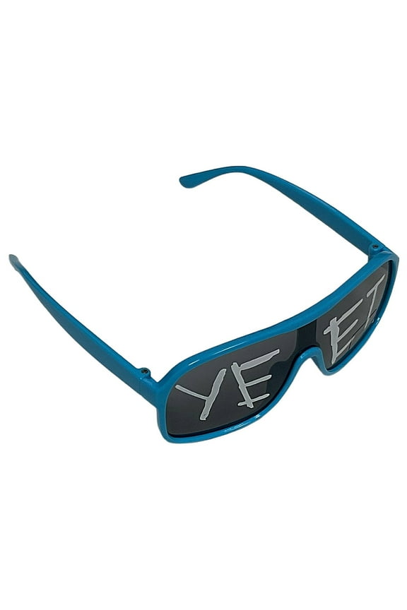 Youth Kids Blue Yeet Sunglasses Sports Shades for Main Event Jey Uso Costume