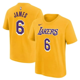 : Nike Lebron James Los Angeles Lakers Gold Kid's Icon Edition  Swingman Jersey X-Large : Sports & Outdoors