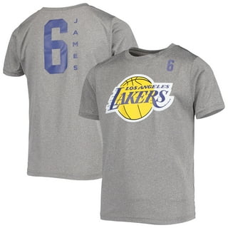 LeBron James Los Angeles Lakers Nike Youth Logo Name & Number