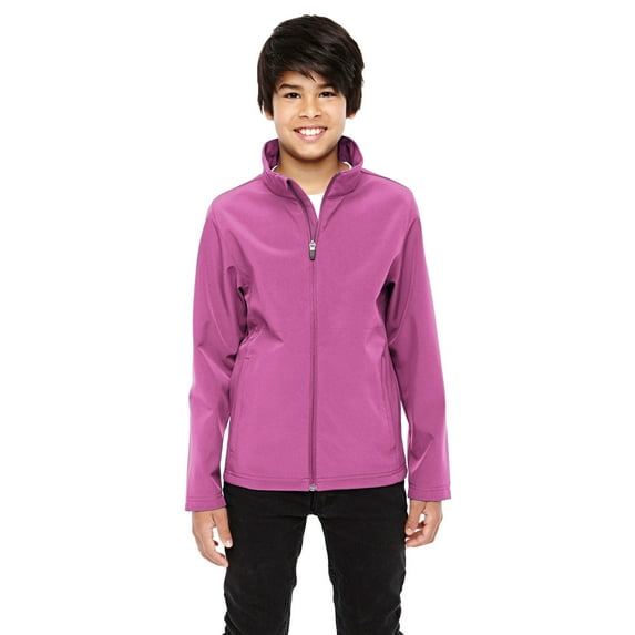 Youth Leader Soft Shell Jacket - SP CHARITY PINK - S