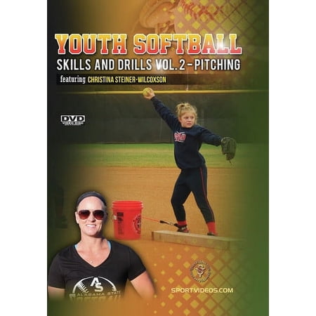 Youth League Softball Skills And Drills, Vol. 2 - Pitching (DVD), Sportvideos.Com, Sports & Fitness
