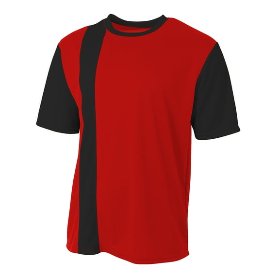 Youth Legend Soccer Jersey - SCARLET/ BLACK - XXS
