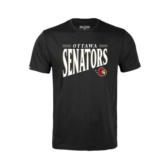 Youth Levelwear  Black Ottawa Senators  Little Richmond Tally T-Shirt