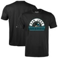 thumbnail image 1 of Youth Levelwear  Black San Jose Sharks Little Richmond Banner Arch T-Shirt, 1 of 3