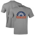 thumbnail image 1 of Youth Levelwear  Gray Edmonton Oilers Little Richmond Banner Arch T-Shirt, 1 of 3