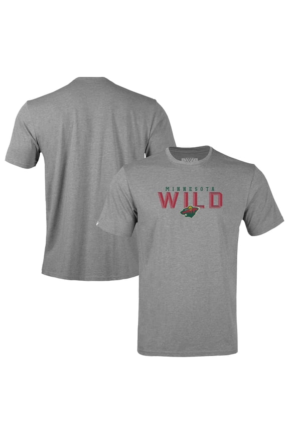 Youth Levelwear Gray Minnesota Wild Little Richmond Carve T-Shirt
