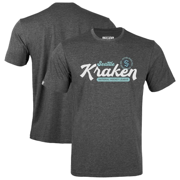Youth Levelwear Gray Seattle Kraken Little Richmond Monument T-Shirt
