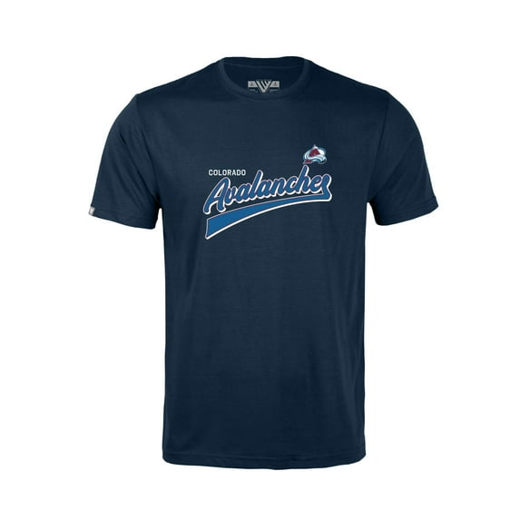 Youth Levelwear Navy Colorado Avalanche Little Richmond Retro Script T-Shirt