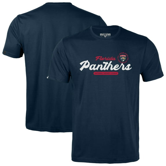 Youth Levelwear Navy Florida Panthers Little Richmond Monument T-Shirt