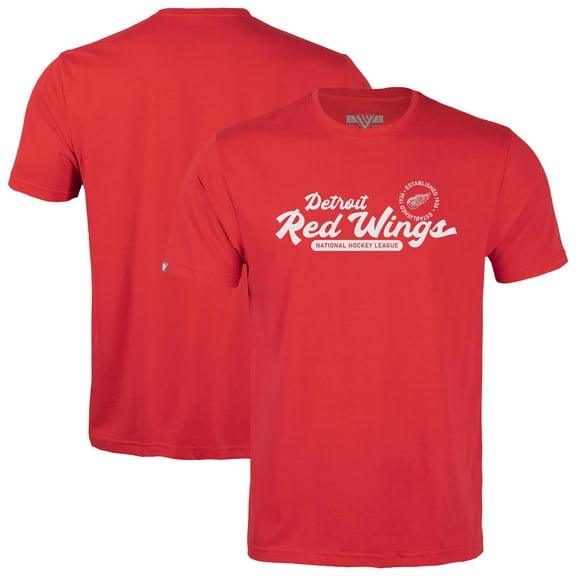Youth Levelwear Red Detroit Red Wings Little Richmond Monument T-Shirt