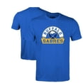 thumbnail image 1 of Youth Levelwear  Royal Buffalo Sabres Little Richmond Banner Arch T-Shirt, 1 of 3